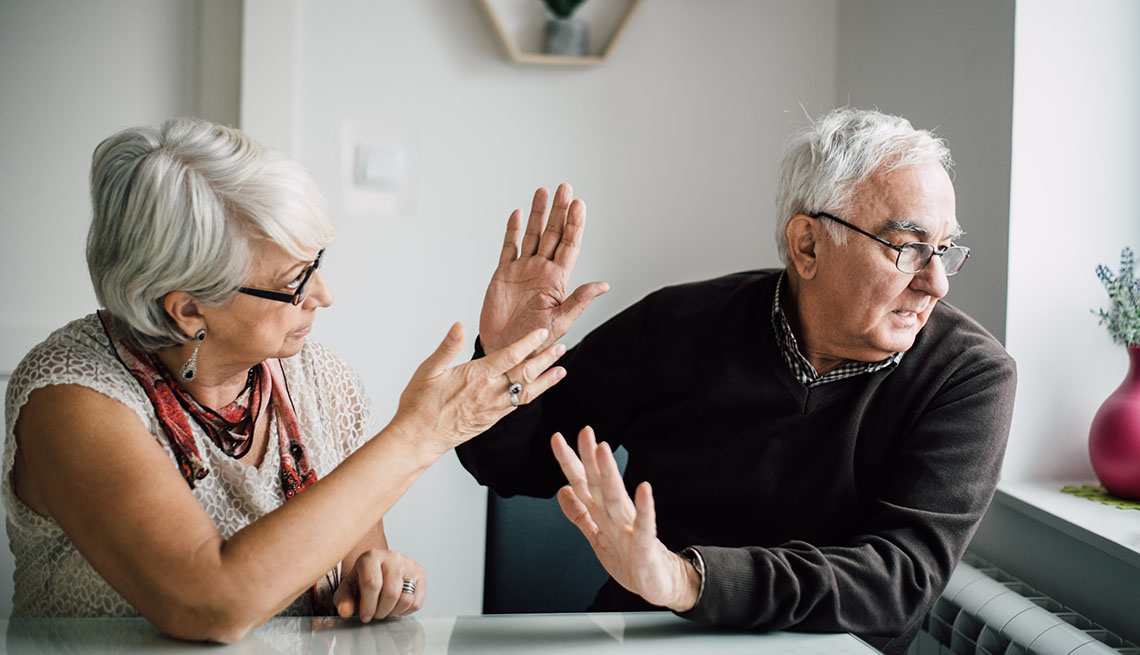couple arguing