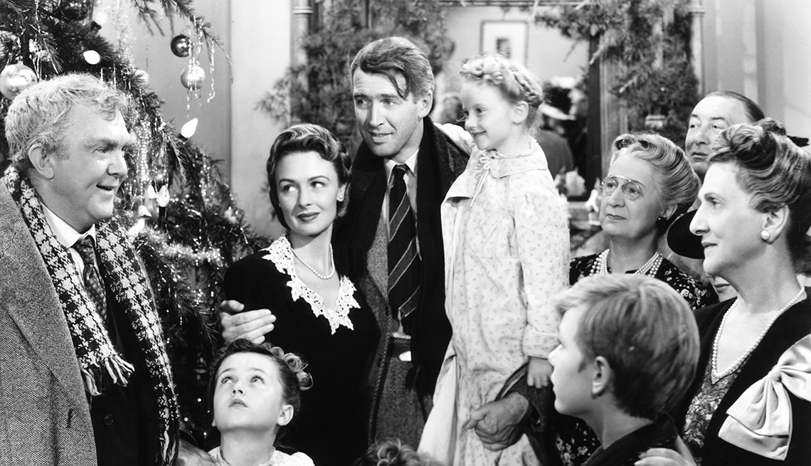 James Stewart en una escena de It's a Wonderful Life