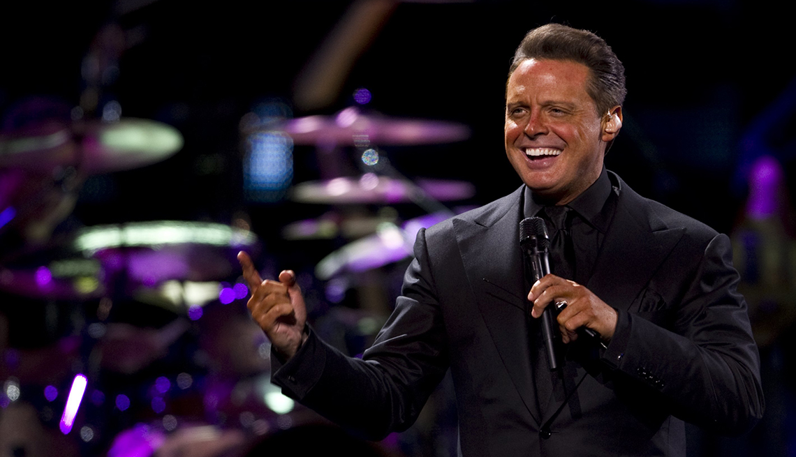 Cantante mexicano Luis Miguel en la 53va edición del Festival Internacional de la Canción de Viña del Mar 